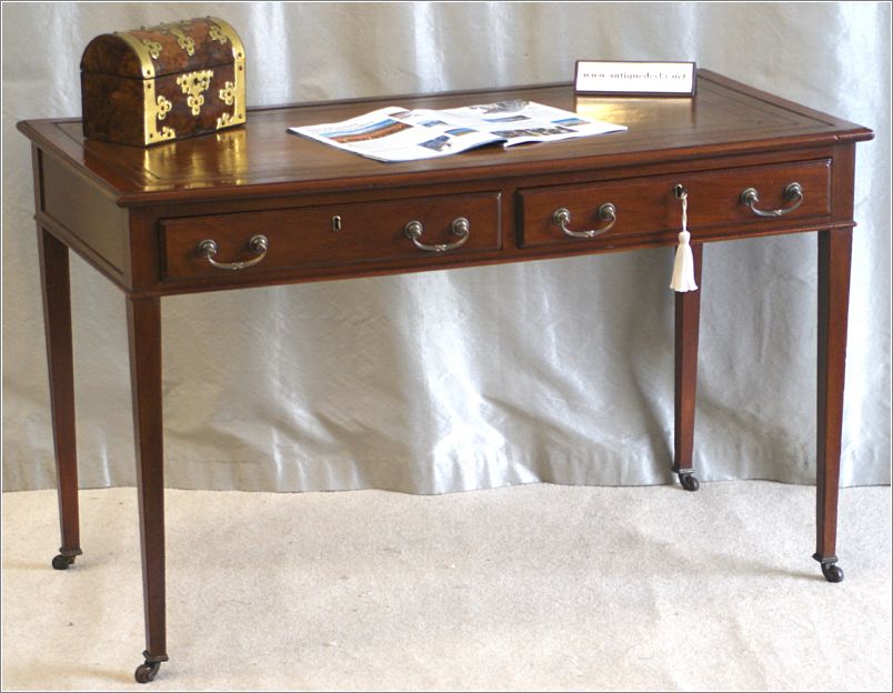 3053 Antique Edwardian Writing Table front
